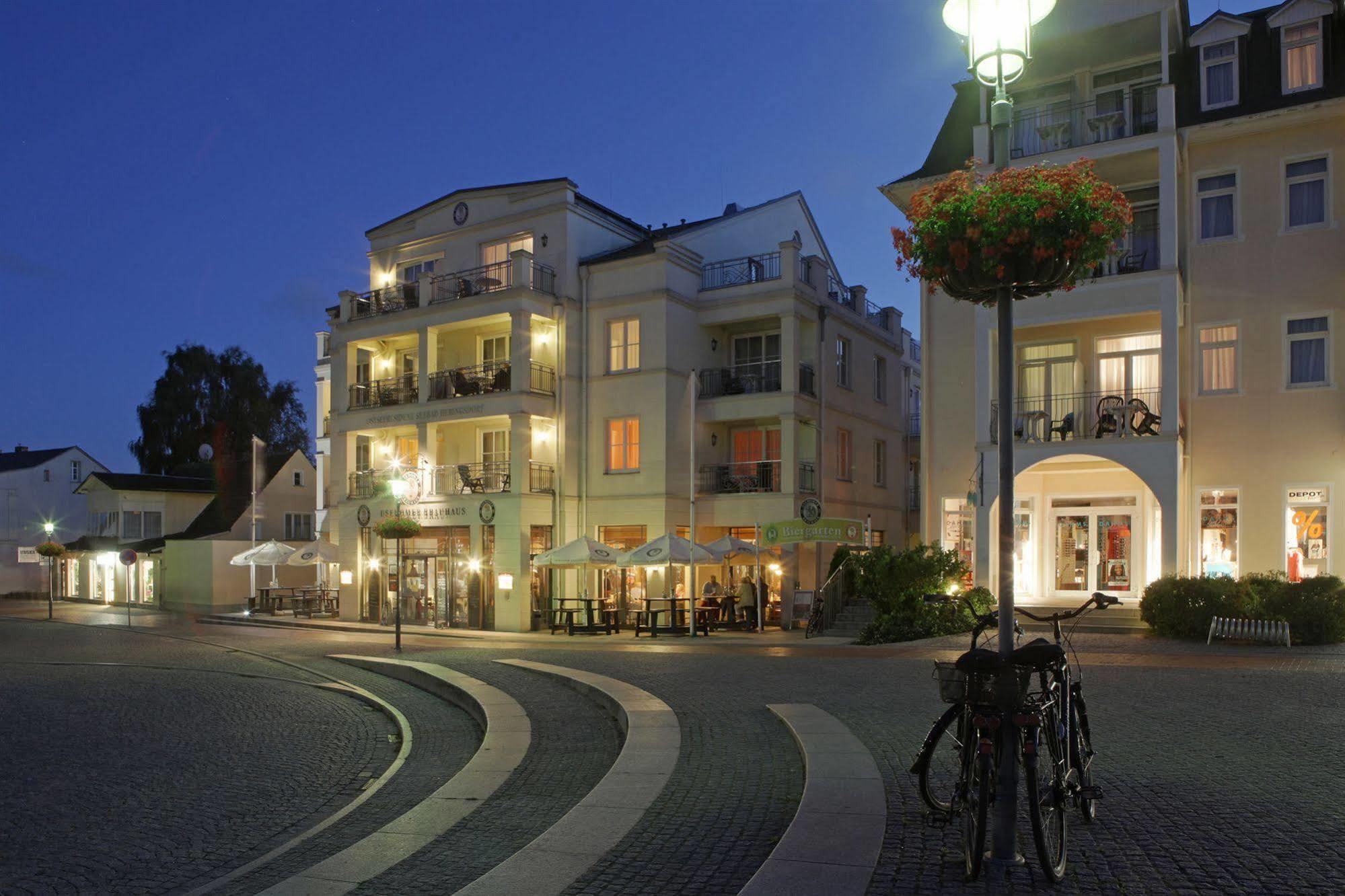 Seetelhotel Pommerscher Hof Heringsdorf (Usedom) Exterior foto