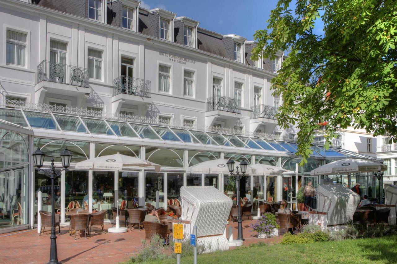 Seetelhotel Pommerscher Hof Heringsdorf (Usedom) Exterior foto